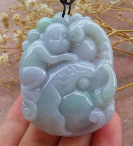 Certified Hand Carved Green Natural Burma A JADE Jadeite 10 PCS