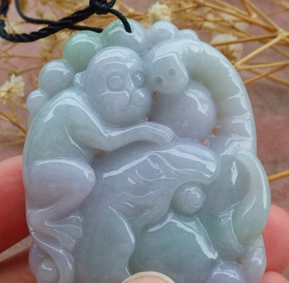 Certified Hand Carved Green Natural Burma A JADE Jadeite 10 PCS