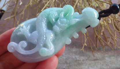 Certified Hand Carved Green Natural Burma A JADE Jadeite 10 PCS