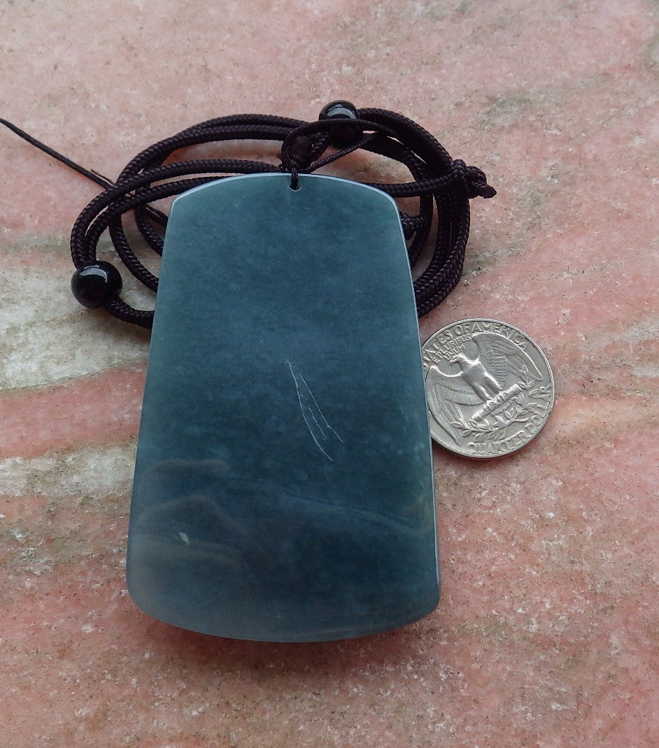 Certified Hand Carved Green Natural Myanmar Burma A Jade Jadeite Guanyin Kwan yin Dragon Pendant Necklace