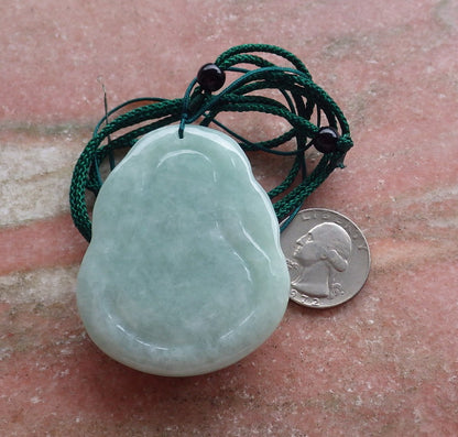 Certified Hand Carved Green Natural Myanmar Burma A Jade Jadeite Zodiac Tiger Pendant Necklace