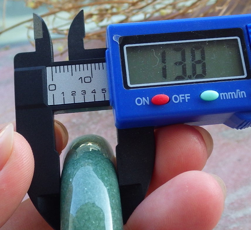 Certified Hand Carved Green Natural Myanmar Burma A JADE Jadeite Circle Bangle Bracelet 60mm