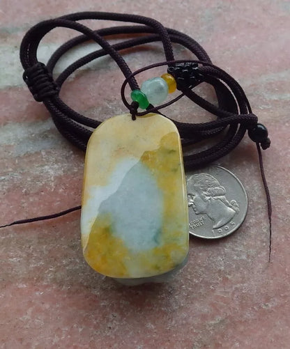 Certified Hand Carved Natural Myanmar Burma Grade A Jade Jadeite Fox Lucky Amulet Pendant Necklace