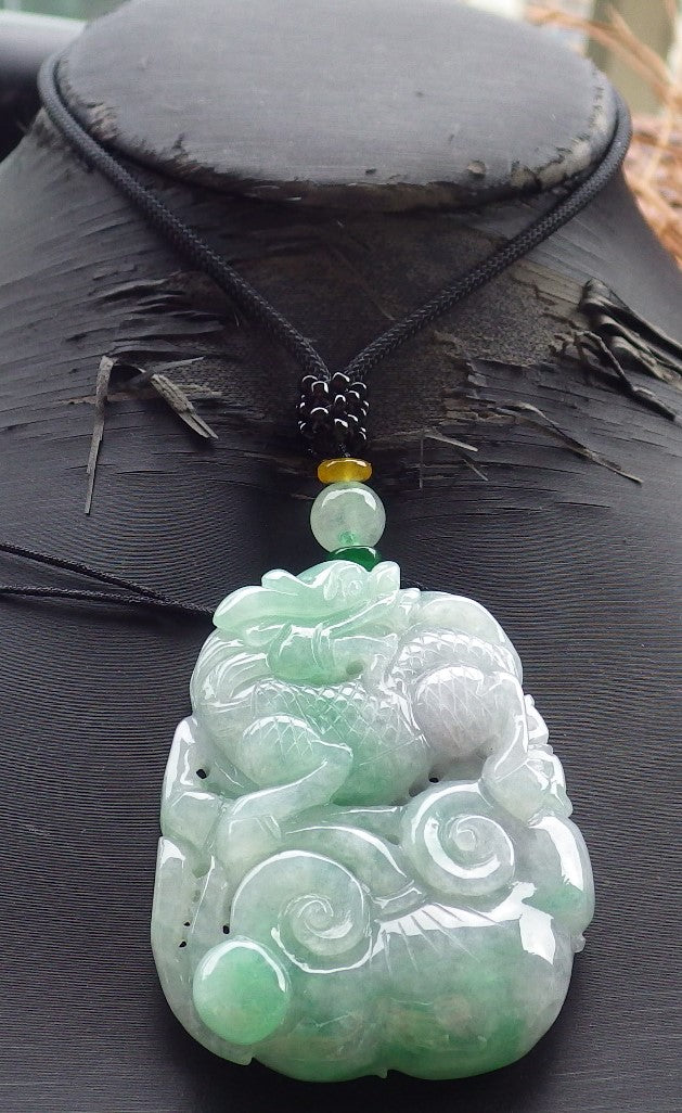 Certified Hand Carved Green Natural Burma A JADE Jadeite 10 PCS