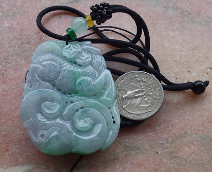 Certified Hand Carved Green Natural Burma A JADE Jadeite 10 PCS
