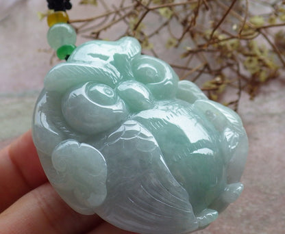 Certified Hand Carved Green Natural Burma A JADE Jadeite 10 PCS