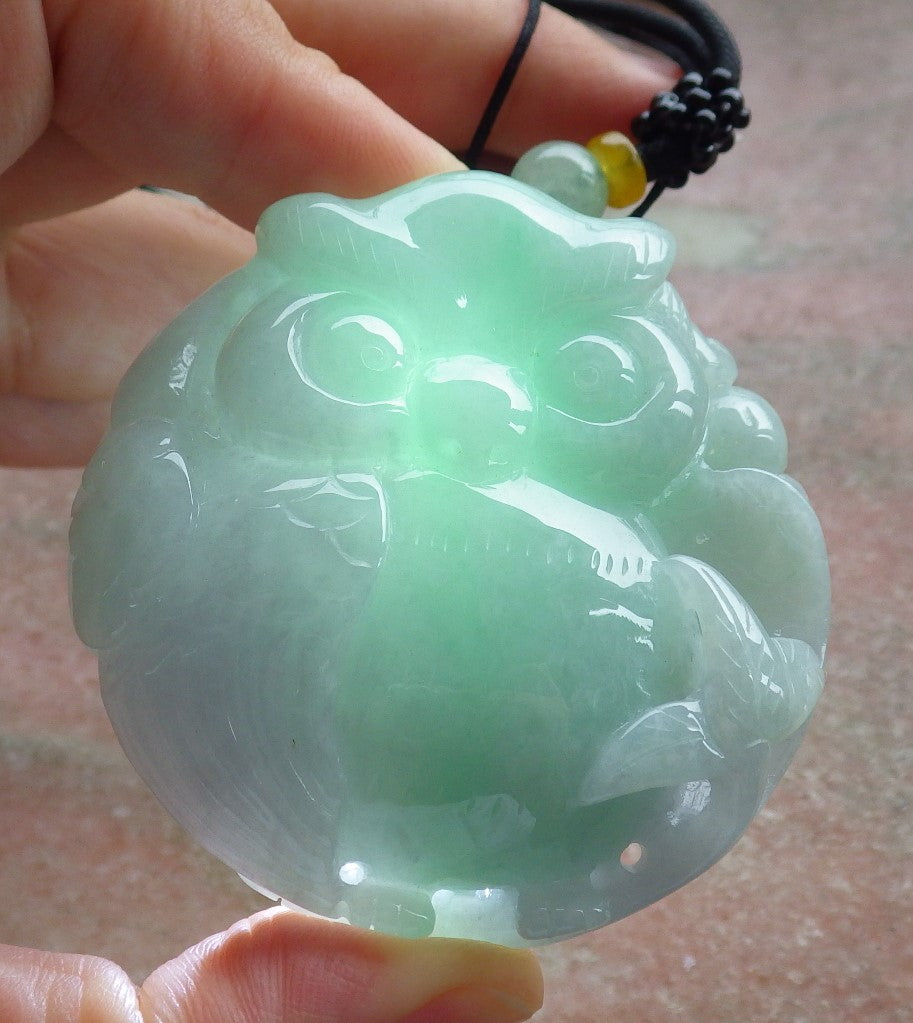 Certified Hand Carved Green Natural Burma A JADE Jadeite 10 PCS