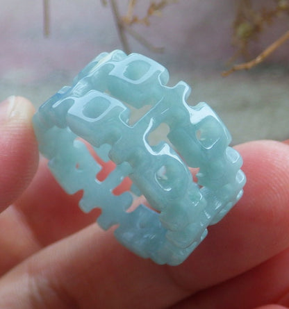 Certified Hand Carved Natural A Jade jadeite 3 item