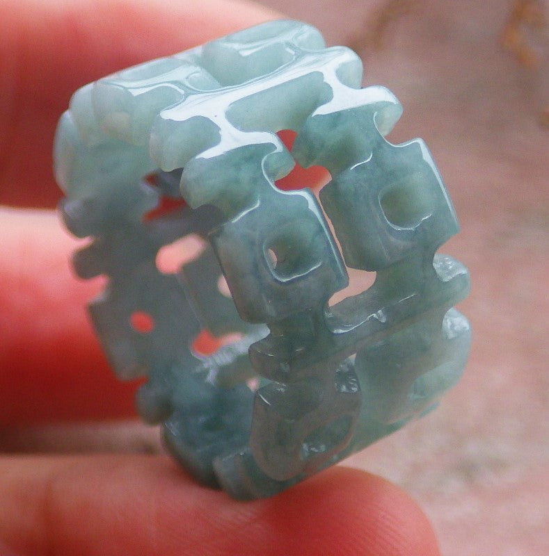 Certified Hand Carved Natural A Jade jadeite 3 item
