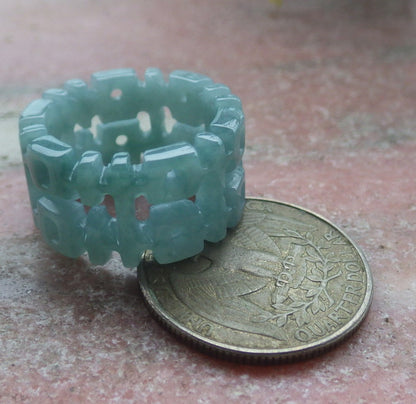 Certified Hand Carved Natural A Jade jadeite 3 item