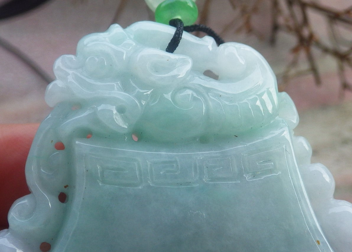 Certified Hand Carved Green Natural Burma A JADE Jadeite 10 PCS