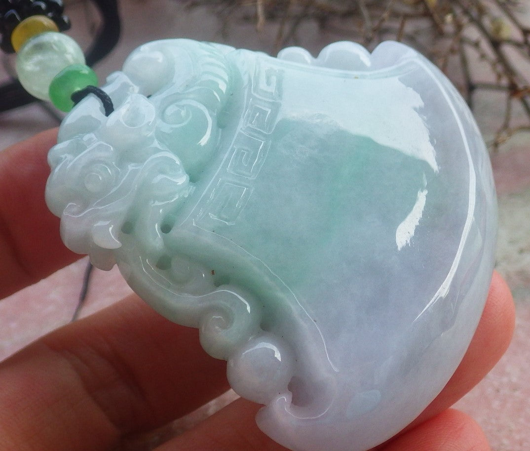 Certified Hand Carved Green Natural Burma A JADE Jadeite 10 PCS