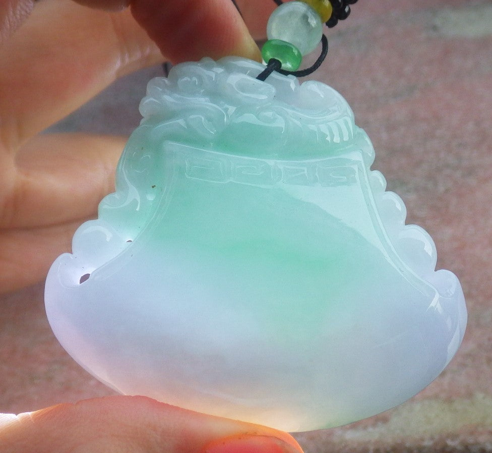 Certified Hand Carved Green Natural Burma A JADE Jadeite 10 PCS