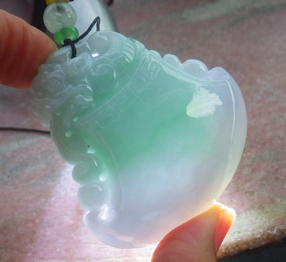 Certified Hand Carved Green Natural Burma A JADE Jadeite 10 PCS