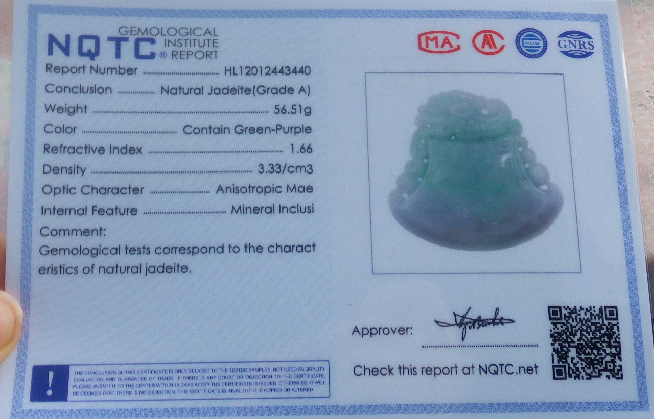 Certified Hand Carved Green Natural Burma A JADE Jadeite 10 PCS