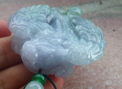 Certified Hand Carved Green Natural Burma A JADE Jadeite 10 PCS