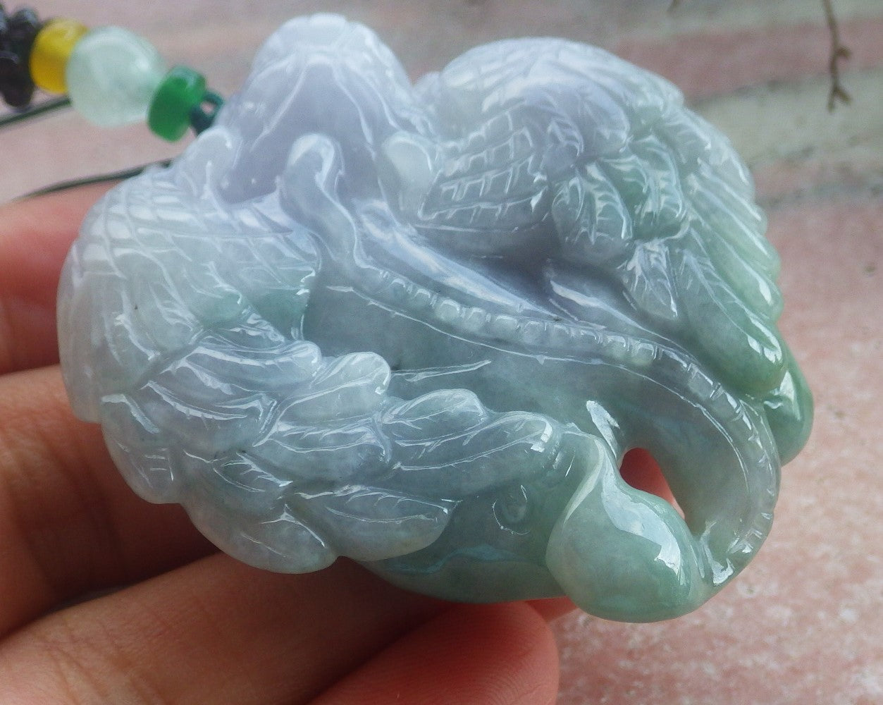 Certified Hand Carved Green Natural Burma A JADE Jadeite 10 PCS