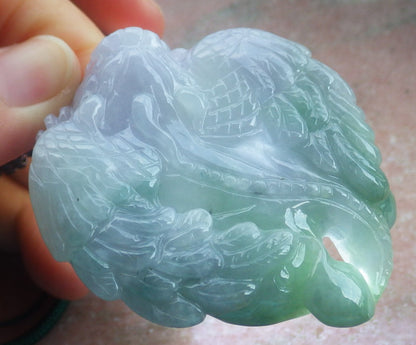 Certified Hand Carved Green Natural Burma A JADE Jadeite 10 PCS