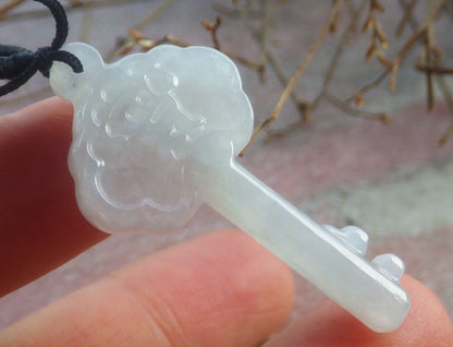 Certified Hand Carved Natural A Jade jadeite 3 item