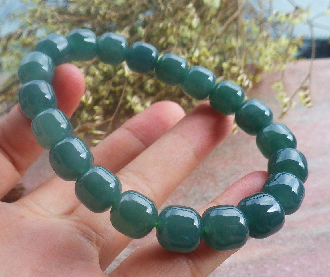 Certified Hand Carved Natural Green Myanmar Burma A Jade jadeite Dragon Pi Xiu Ruyi Bat Lotus Flower Pendant Necklace
