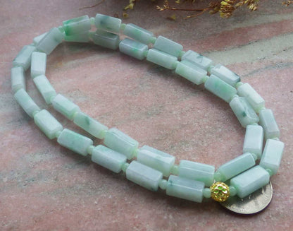 Certified Hand Carved Green Natural Burma A Jade Jadeite 3 pcs