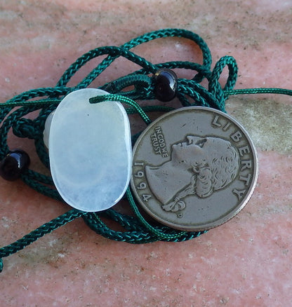 Certified Small Hand Carved Natural Myanmar Burma A Ice White Jade jadeite Zodiac Snake Pendant Necklace